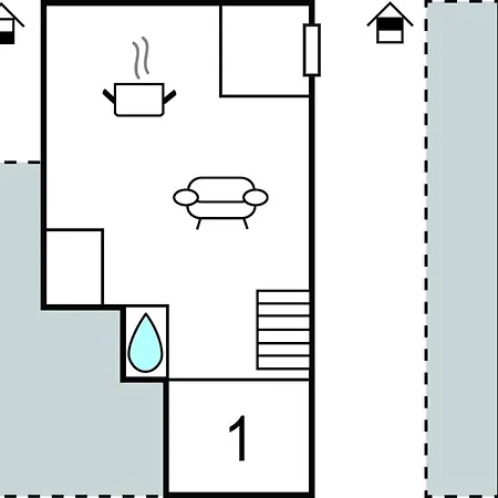 4 Bedroom Awesome In Holiday home *